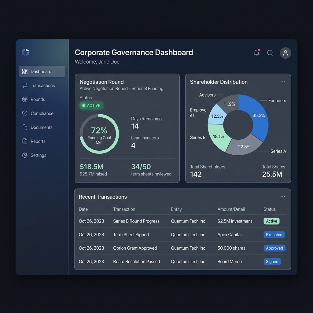 Aroga Dashboard Mockup